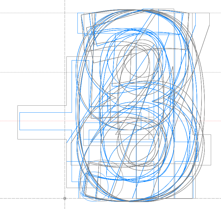 Selawik Variations: dbg_axis1 glyph